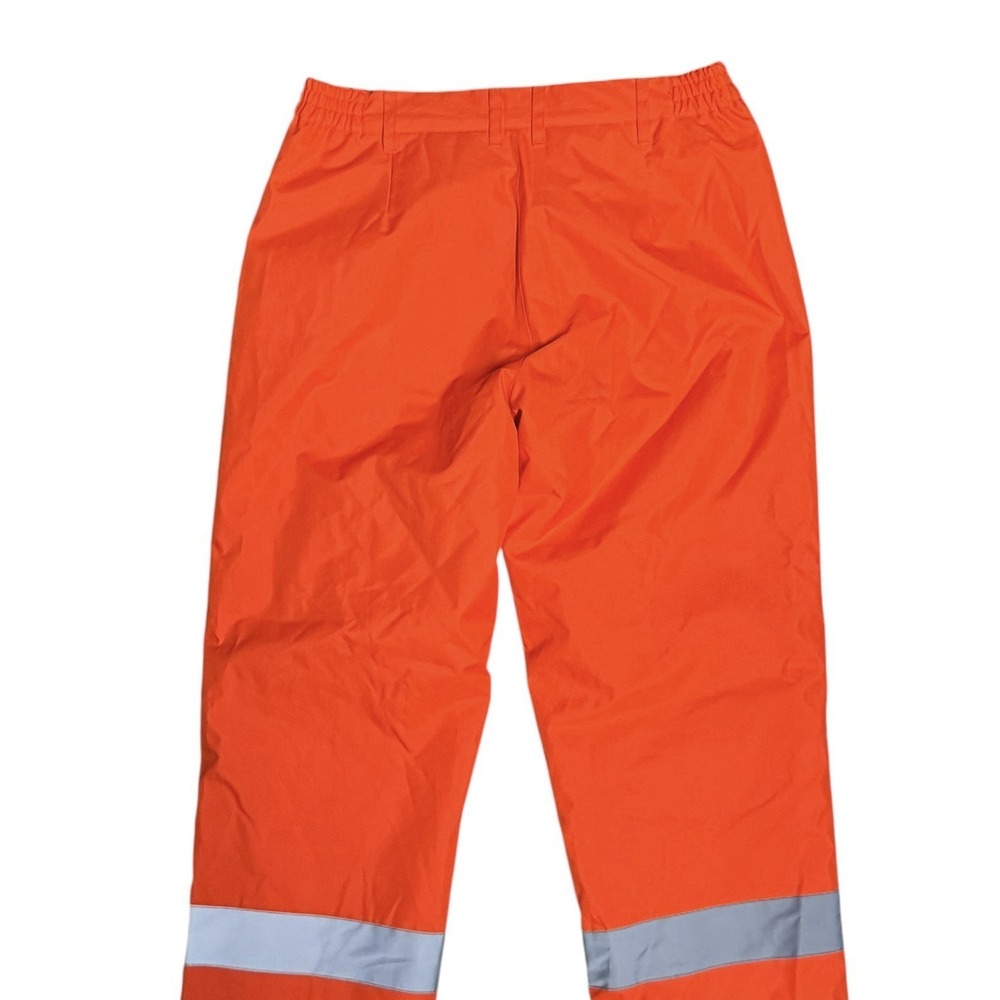 Safety‎ Work Pants Fluorescent Orange Hawke & Co Class 2 high visibility Lined M - Picture 5 of 9